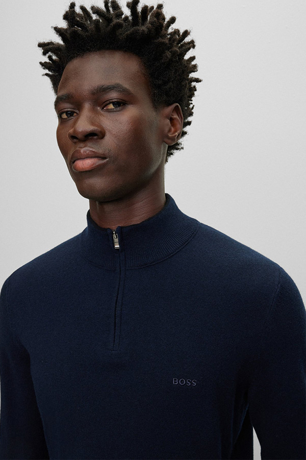 ΠΛΕΚΤΗ ΜΠΛΟΥΖΑ BOSS - 404 ΜΠΛΕ